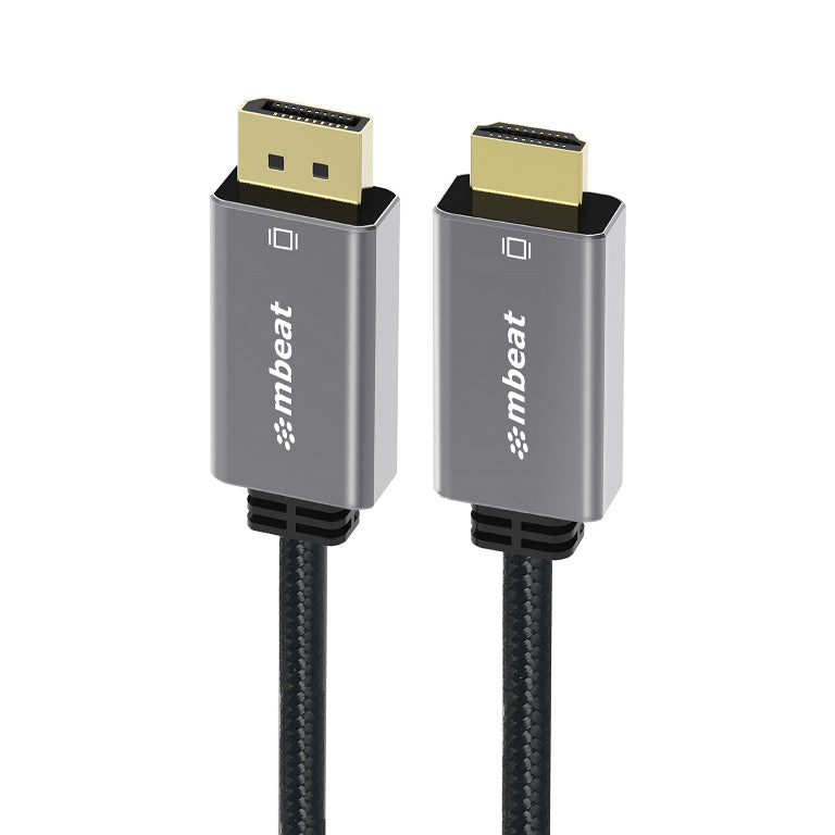 mbeat Tough Link 1.8m DisplayPort to HDMI Cable 4K 60Hz MBEAT