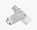 SanDisk SDDDC4 1TB, Metal, USB 3.2 Gen 1 Type C reversible connector, Swivel Design, Sequential Read Performance 400MB/s, 5Y Sandisk