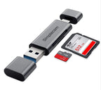 Simplecom USB-C & USB-A SD/MicroSD Card Reader - SuperSpeed 5Gbps Simplecom