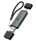 TP-Link USB-C & USB-A Dual SD/MicroSD Card Reader - Fast 5Gbps TP-LINK