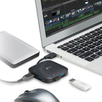 UH400 USB 3.0 4-Port Portable Hub - Fast Data & More Ports TP-LINK