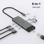 TP-Link 6-in-1 USB-C Hub | 4K HDMI, Gigabit Ethernet, 100W PD TP-LINK