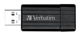 Verbatim Store'n'Go 16GB USB 2.0 Flash Drive - Slim Retractable Black 