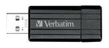 Verbatim Pinstripe USB Drive, capless retractable design