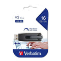 Verbatim 16GB USB 3.0 Retractable Grey Store'n'Go USB Drive 