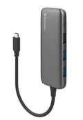 Verbatim USB-C Hub for Laptops | 2x USB 3.0, USB 2.0 & USB-C Ports Verbatim