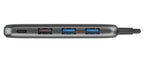 Verbatim USB-C Hub for Laptops | 2x USB 3.0, USB 2.0 & USB-C Ports Verbatim