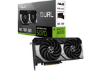 ASUS nVidia GeForce DUAL-RTX5070-O12G 12GB GDDR7 OC Edition, 2542MHz Boost Clock, RAM 28Gbps, 1000 AI TOPs, Di