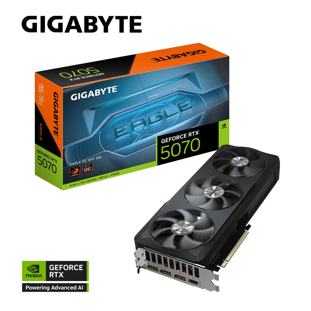 Gigabyte RTX 5070 EAGLE OC SFF 12GB Gaming GPU Gigabyte