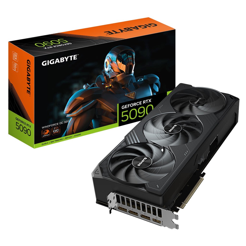 Gigabyte RTX 5090 WINDFORCE OC 32GB Gaming Graphics Card Gigabyte