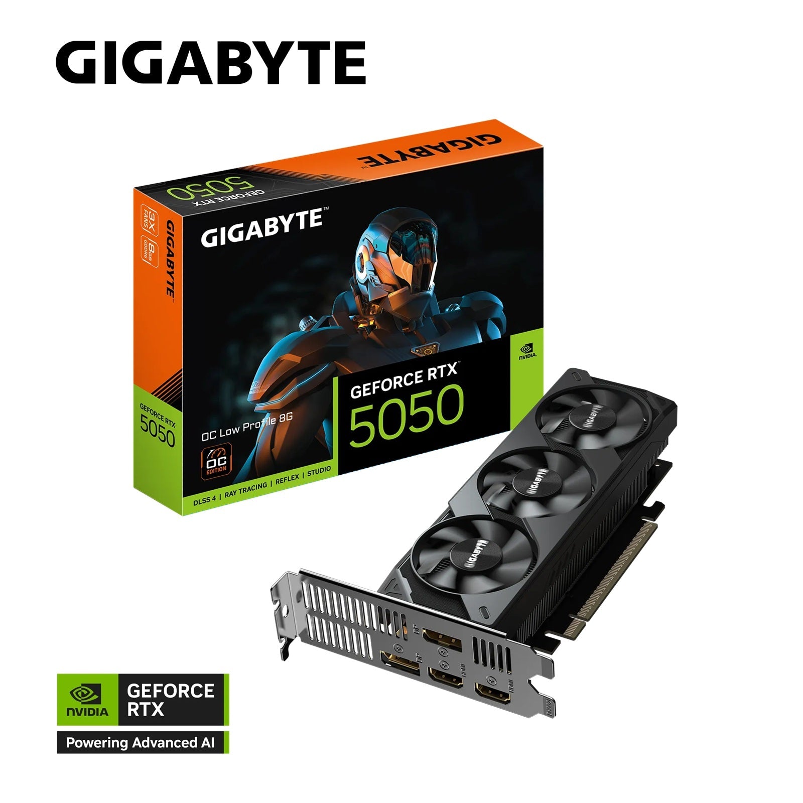 Gigabyte RTX 5050 OC Low Profile 8GB Gaming GPU Gigabyte