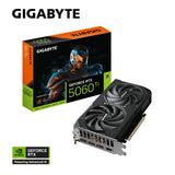 Gigabyte GeForce RTX™ 5060 Ti WINDFORCE MAX OC 8G, 2587 MHz, CUDA 4608, 28 Gbps, GDDR7, 128 bit, PCI-E 5.0, PS