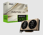 MSI GeForce RTX 5060 8G INSPIRE 2X OC Gaming Graphics Card MSI