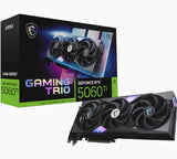 MSI nVidia GeForce RTX™ 5060 Ti 16G GAMING TRIO OC, PCI Express® Gen 5x16, Boost: 2647 MHz, CUDA 4608 Units, 1