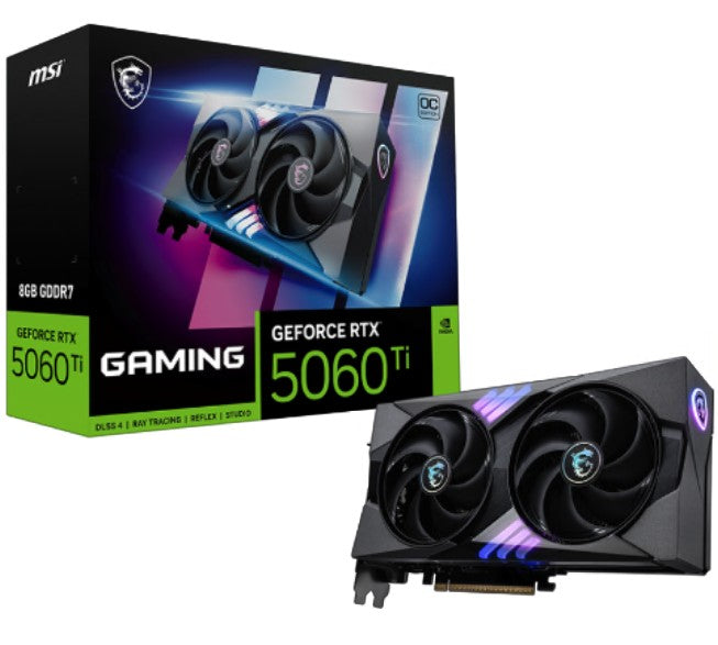 MSI RTX 5060 Ti GAMING OC 8GB GPU – Boost Your Gaming PC MSI