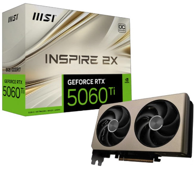 MSI GeForce RTX 5060 Ti 8GB GDDR7 Gaming Graphics Card MSI