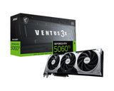 MSI nVidia GeForce RTX™ 5060 Ti 8G VENTUS 3X OC, PCI Express® Gen 5 x 16, Boost: 2602 MHz, CUDA 4608 Units, 8G