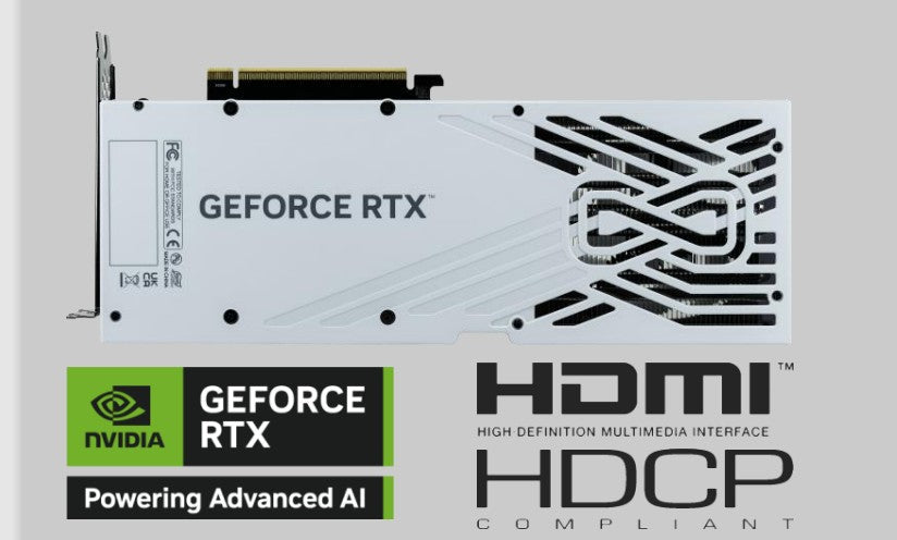 Palit GeForce RTX 5070 White OC 12GB GDDR7 Gaming Graphics Card Palit