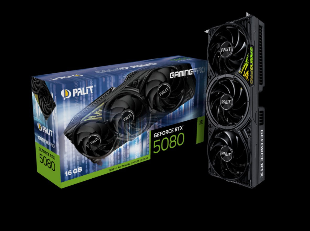 Palit GeForce RTX 5080 GamingPro 16GB GDDR7 Graphics Card Palit