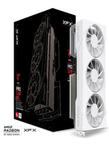 XFX Swift AMD Radeon RX 9070GRE White Triple Fan Gaming Edition with 12GB GDDR6 HDMI 3xDP, AMD RDNA™ 4 (RX-97G