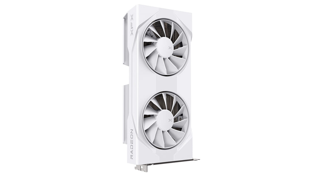 XFX Swift AMD Radeon RX 9060XT OC White Gaming GPU 16GB GDDR6 XFX
