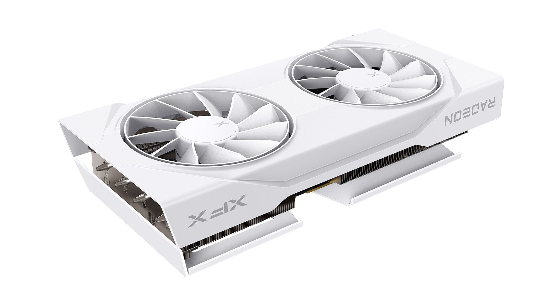 XFX Swift AMD Radeon RX 9060XT OC White Gaming GPU 16GB GDDR6 XFX