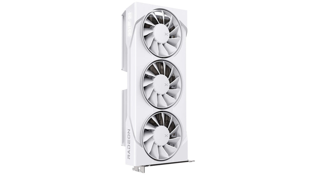 XFX Swift AMD Radeon RX 9060XT OC White Gaming Graphics Card 16GB GDDR6 XFX