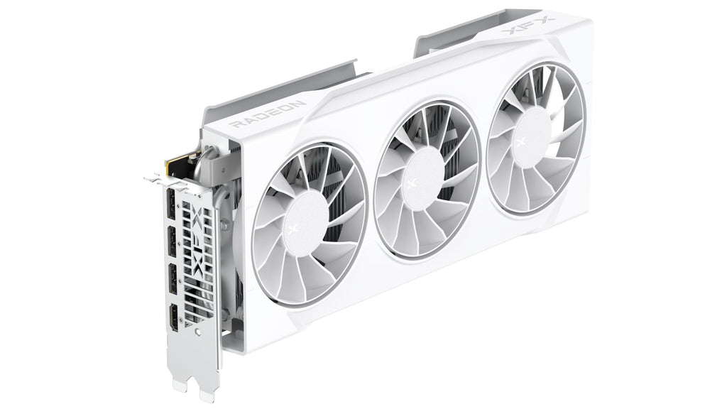 XFX Swift AMD Radeon RX 9070XT White 16GB Triple Fan Gaming GPU XFX