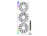 XFX Mercury AMD Radeon RX 9070XT OC White Gaming Edition with RGB 16GB GDDR6, HDMI 3xDP, AMD RDNA™ 4 (RX-97TRG