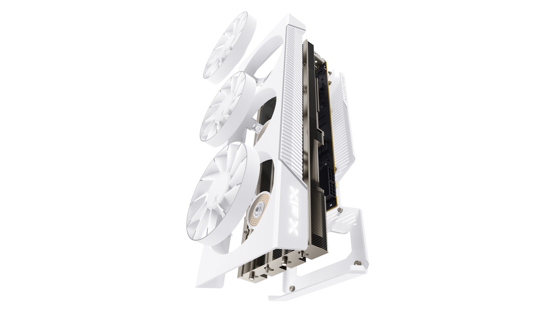 XFX RX 9070XT OC White 16GB GDDR6 Gaming GPU | PCIe 5.0 RDNA 4 XFX