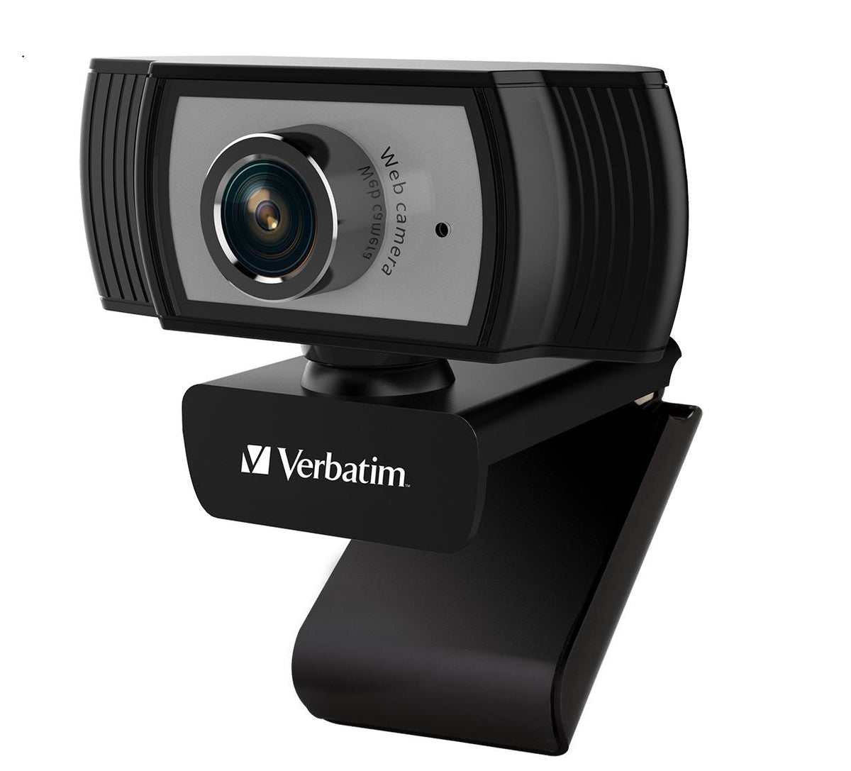 Verbatim Full HD 1080p Webcam with Mic & Auto Light Correction Verbatim