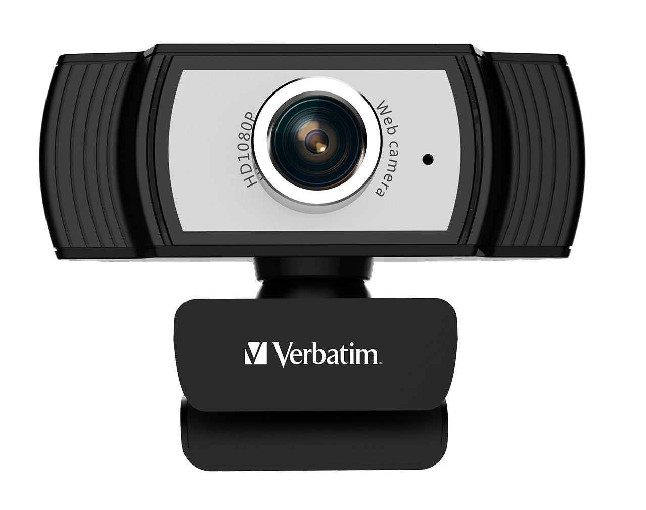 Verbatim Full HD 1080p Webcam with Mic & Auto Light Correction Verbatim