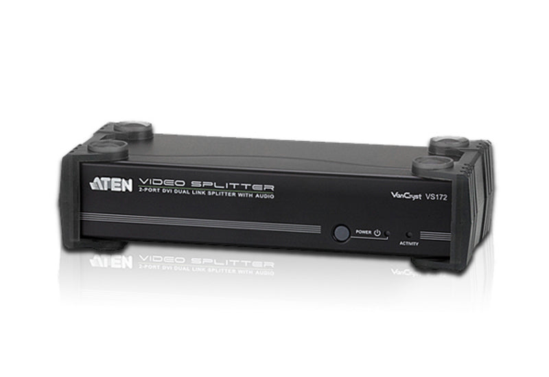 Aten 2-Port DVI Dual Link/Audio Splitter (PROJECT) VS172-AT-U - VS172-AT-U