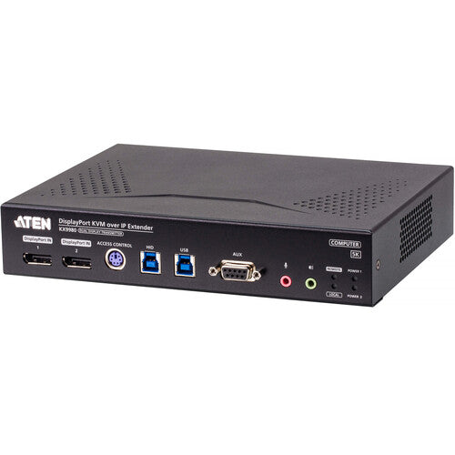 KX9980 5K Dual Display KVM over IP Extender | Remote Workstation Access 