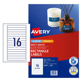 Avery L7674 Laser Shipping Labels - 16 Per Sheet, 25 Pack 
