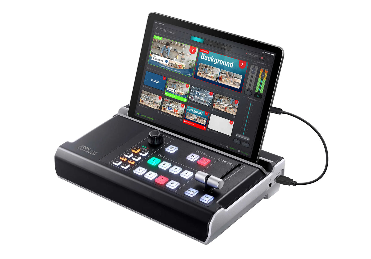 Aten StreamLIVE HD All-in-One Live Streaming AV Mixer 